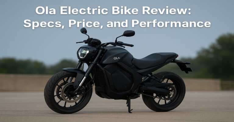 Ola Electric Bike review.