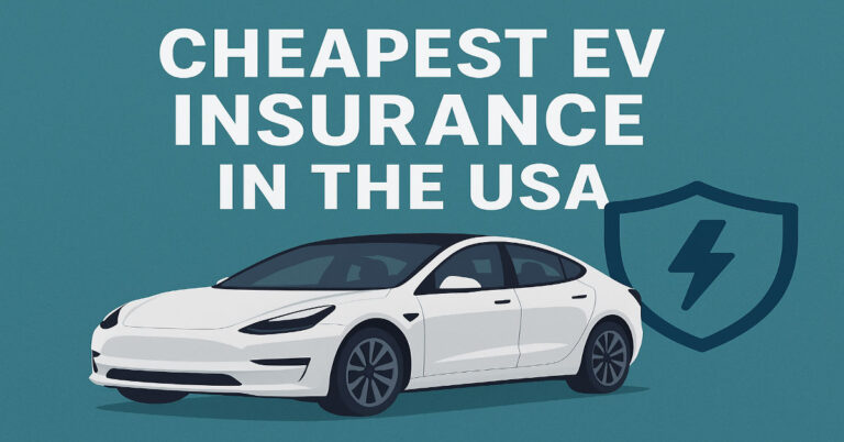 cheapest EV insurance in the USA