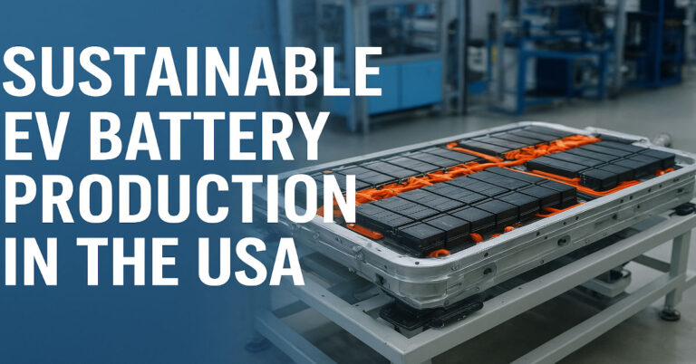 Sustainable EV battery production in the USA