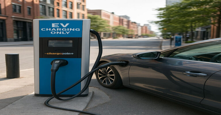 EV charging startups in the USA.