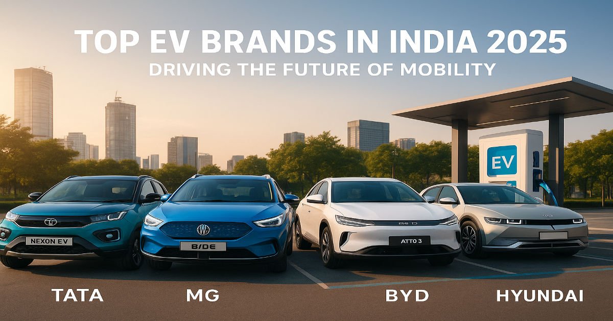 EV brands in India 2025
