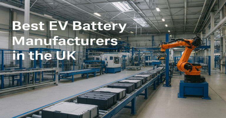Best EV battery manufacturers in the UK.