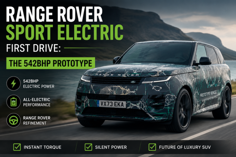 Range Rover Sport Electric First Drive: The 542bhp Prototype
