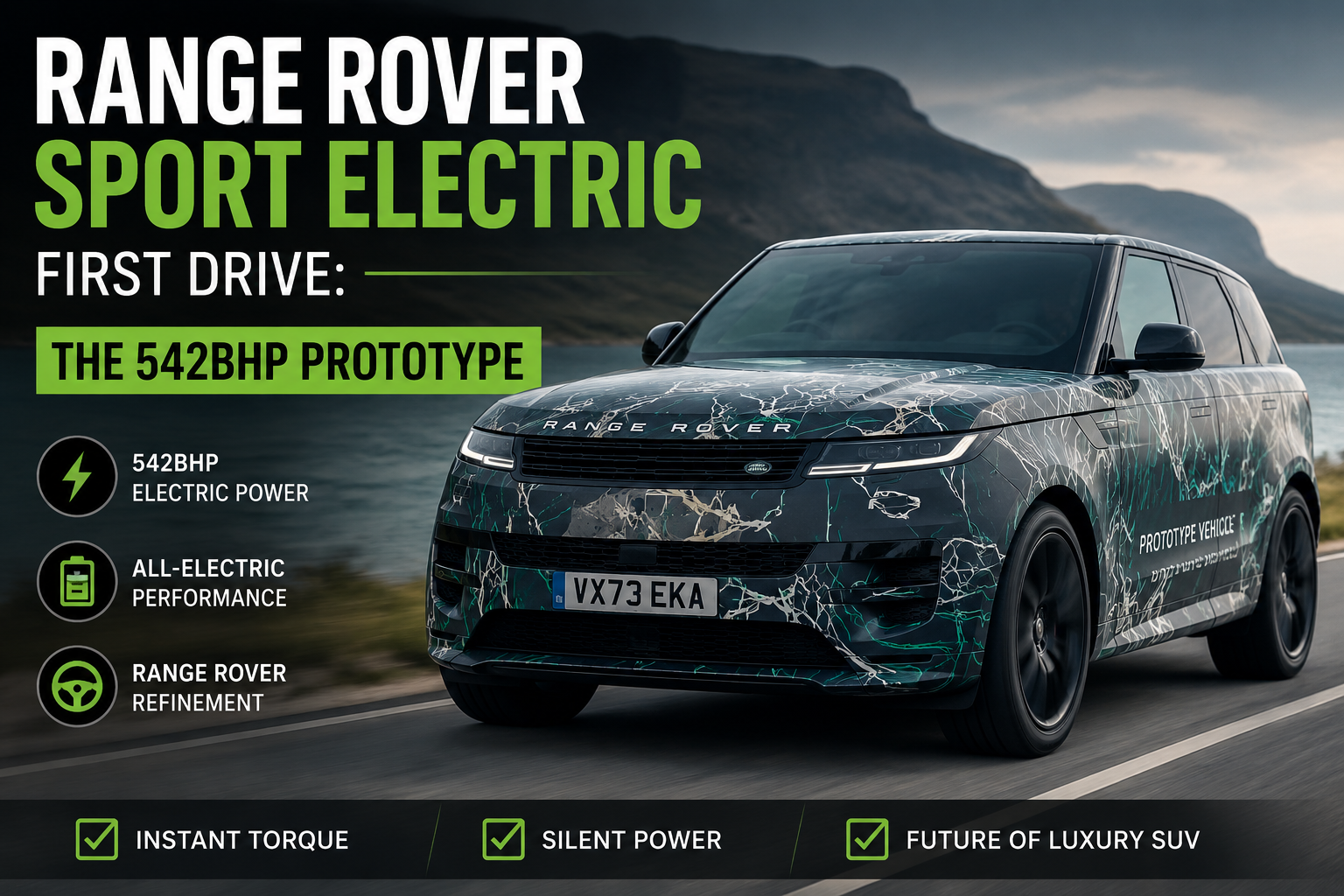 Range Rover Sport Electric First Drive: The 542bhp Prototype