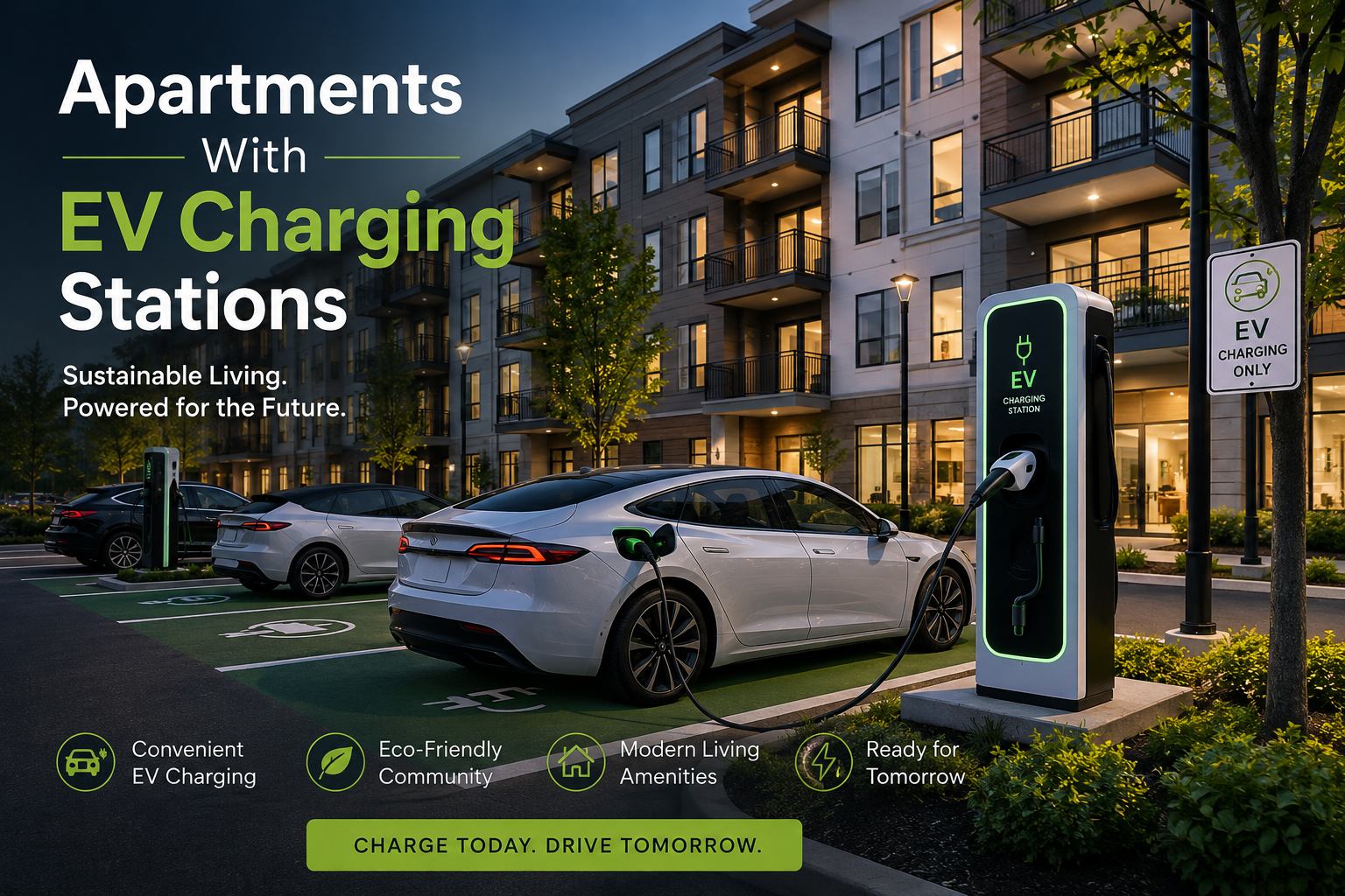 Apartments With EV Charging Stations: A Renter's Guide