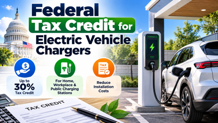 Federal Tax Credit for Electric Vehicle Chargers