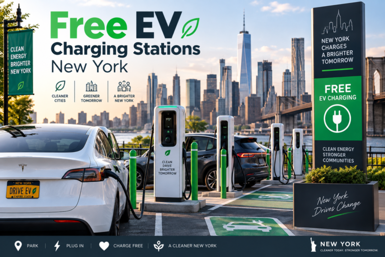 Free EV Charging Stations New York