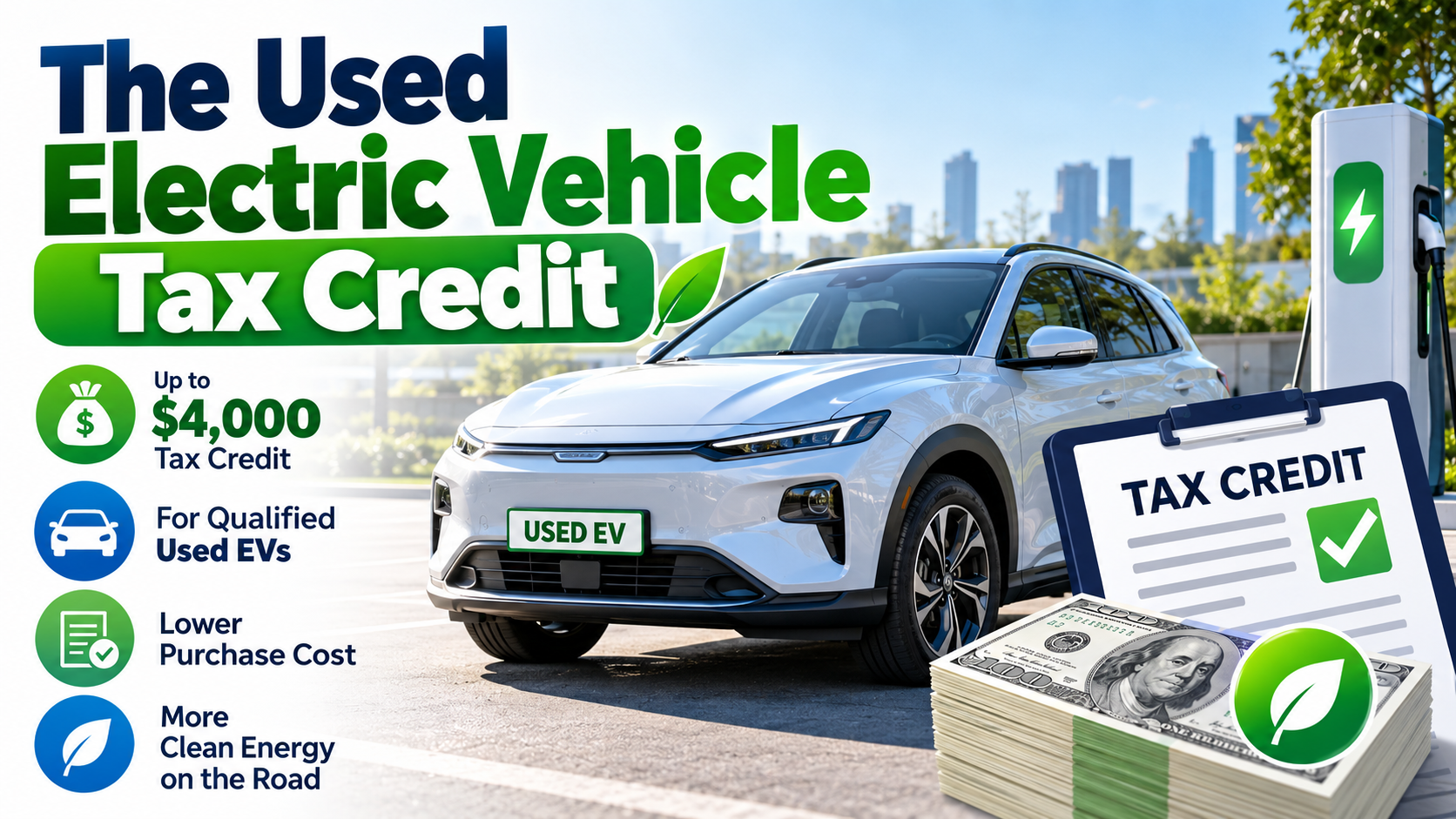 The used electric vehicle tax credit