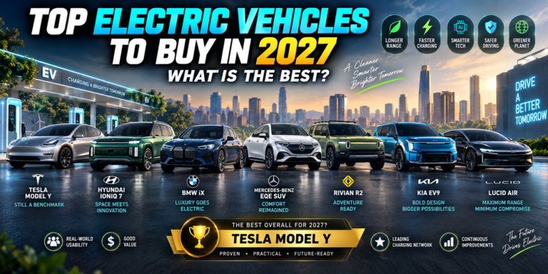Top Electric Vehicles 2027